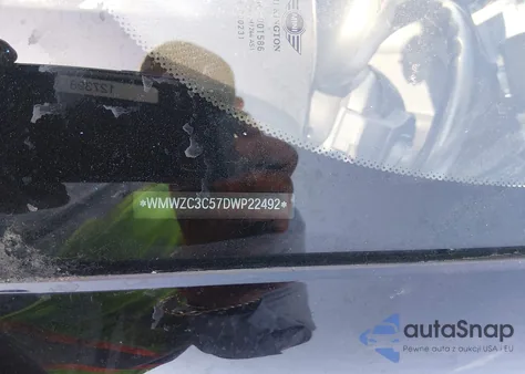 2013 Mini Countryman Cooper S z USA, uszkodzony, nr VIN WMWZC3C57DWP22492